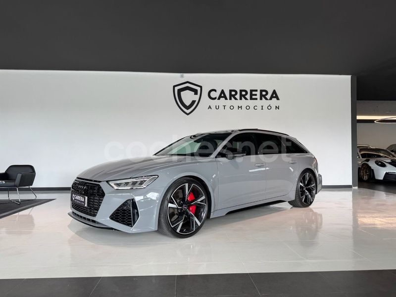 Gris Usado 2021 Audi RS6 Ambiente Familiar | 109.900 € (Buen precio) - Imagen 1/4