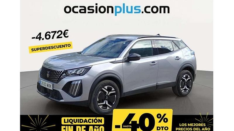 Plateado Usado 2024 Peugeot 2008 Allure SUV | 18.628 € (Precio justo) - Imagen 1/4