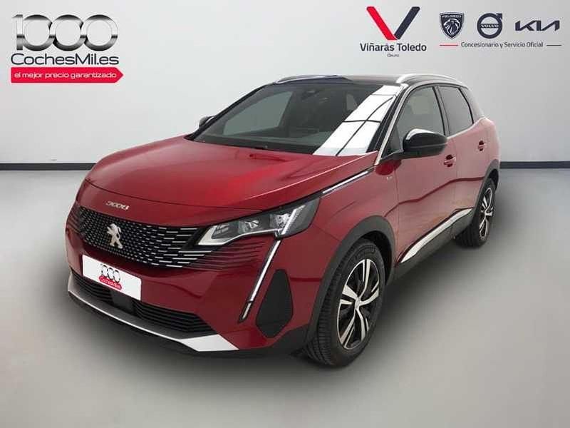 Rojo Usado 2021 Peugeot 3008 GT SUV | 18.990 € - Imagen 1/4