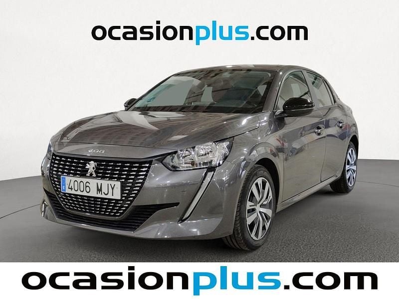 Gris Usado 2023 Peugeot 208 Active Utilitario | 11.112 € (Buen precio) - Imagen 1/4