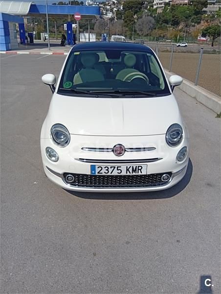 Usado Fiat 500 69 CV (50 kW) 2018 Blanco Berlina