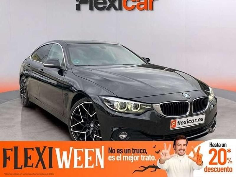 Negro Usado 2017 BMW 418 Gran Coupé Coupe | 18.590 € (Precio justo) - Imagen 1/4