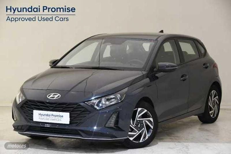 Aurora grey Usado 2024 Hyundai i20 Berlina | 15.900 € (Buen precio) - Imagen 1/4