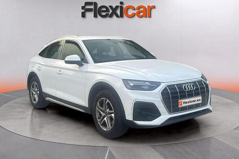 Blanco Usado 2022 Audi Q5 Sportback Advanced Plus SUV | 32.290 € (Super precio) - Imagen 1/4