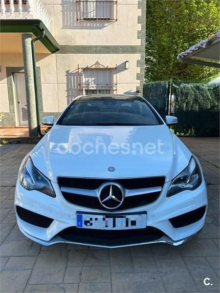 Usado Mercedes E220 170 CV (125 kW) 2014 Blanco Coupe