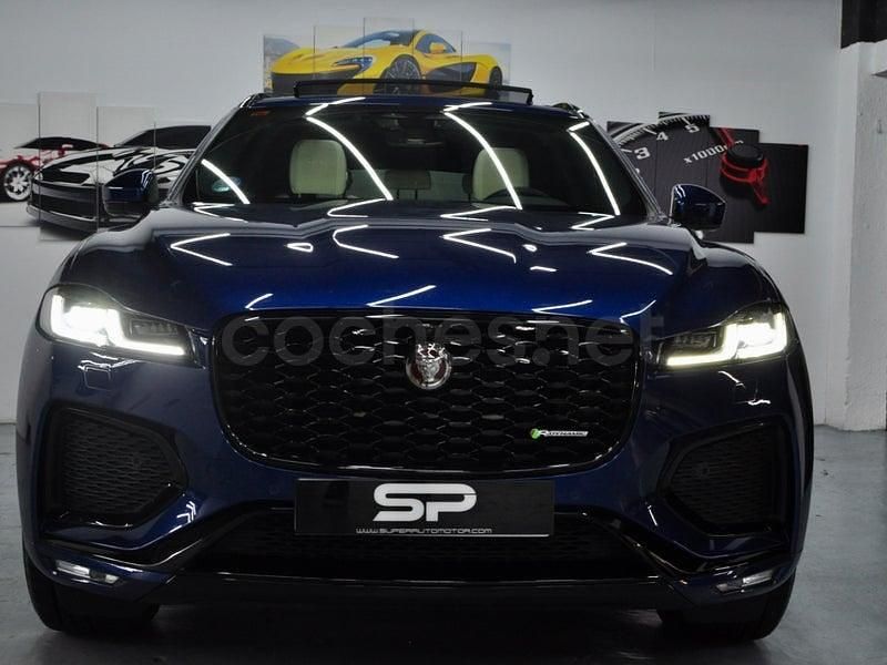 Usado Jaguar F-Pace R-Dynamic 204 CV (150 kW) 2021 Azul SUV