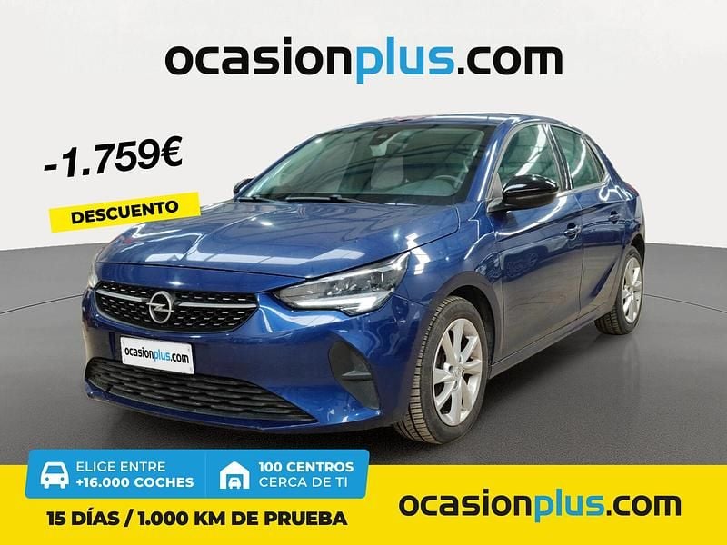 Azul Usado 2021 Opel Corsa Elegance Berlina | 9890 € (Buen precio) - Imagen 1/4