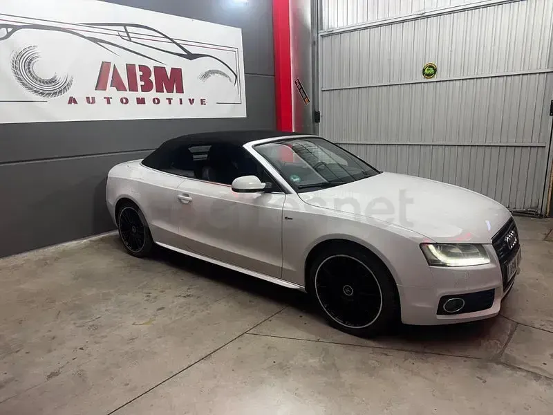 Usado Audi A5 Cabriolet 240 CV (176 kW) 2011 Blanco Descapotable