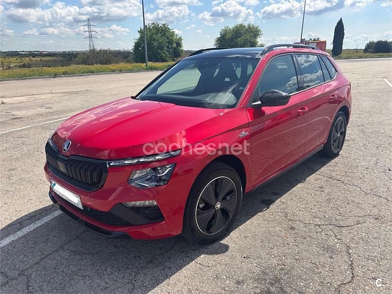 Rojo Usado 2024 Skoda Kamiq Monte Carlo SUV | 25.900 € (Precio justo) - Imagen 1/4