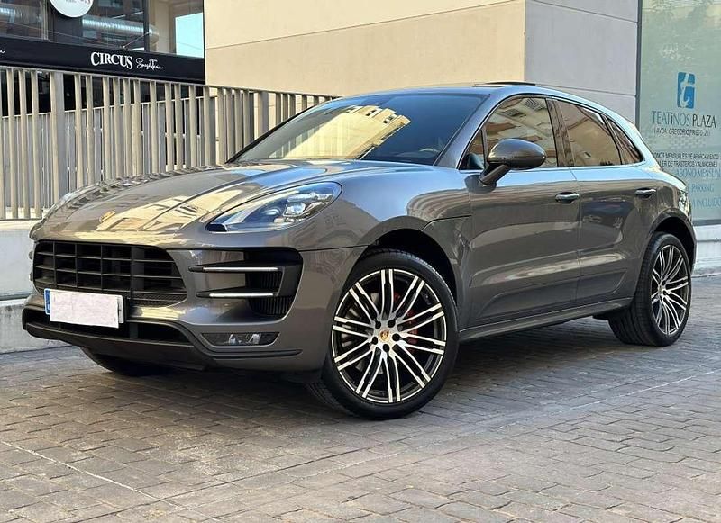 Gris Usado 2019 Porsche Macan Turbo SUV | 59.900 € (Buen precio) - Imagen 1/4