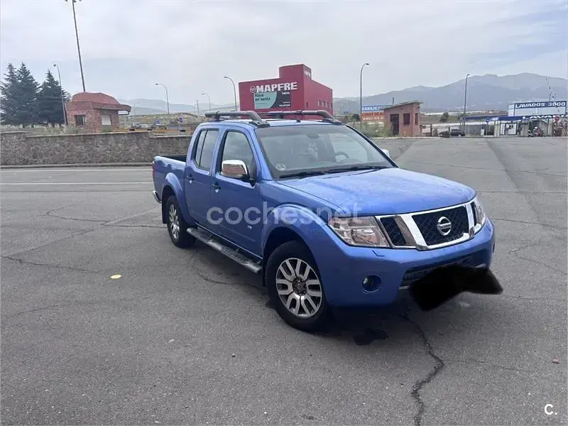 Usado Nissan Navara Pack 231 CV (169 kW) 2010 Azul Pickup/Camioneta