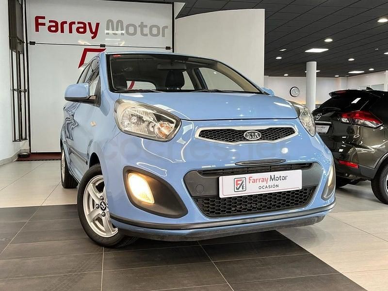 Usado Kia Picanto 69 CV (50 kW) 2012 Azul Utilitario