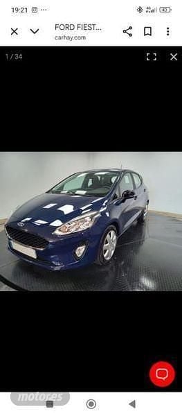 Usado Ford Fiesta Titanium 74 CV (54 kW) 2021 Azul Utilitario