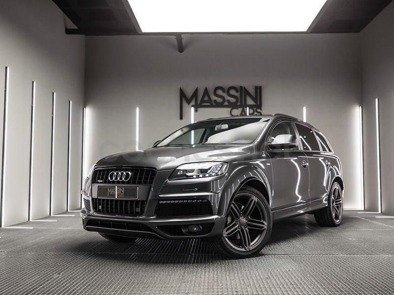 Usado Audi Q7 Ambition 245 CV (180 kW) 2014 Gris / plata SUV