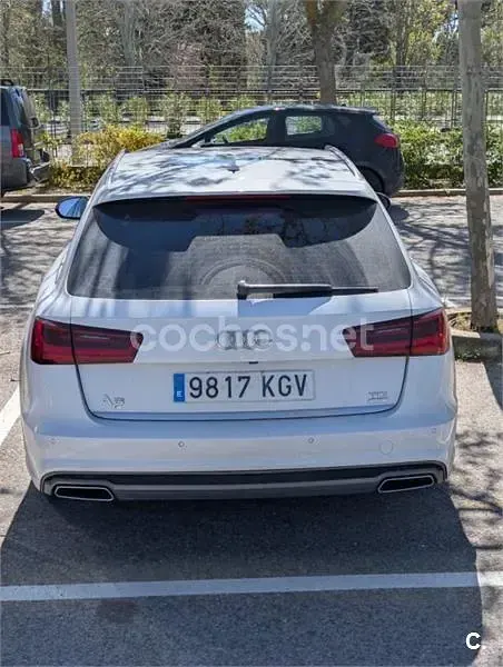 Usado Audi A6 S-Line 190 CV (139 kW) 2018 Blanco Familiar