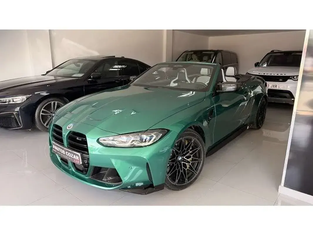 Usado BMW M4 Cabriolet Competition Edition 510 CV (375 kW) 2021 Verde Descapotable