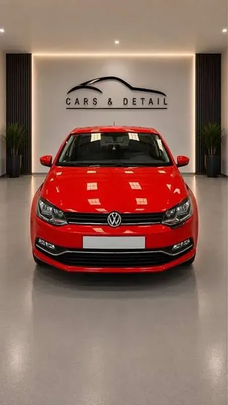 Usado VW Polo Advance 90 CV (66 kW) 2016 Rojo Utilitario