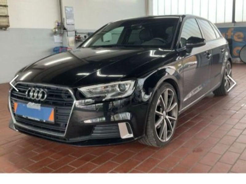 Usado Audi A3 S-Line 150 CV (110 kW) 2017 Negro Berlina