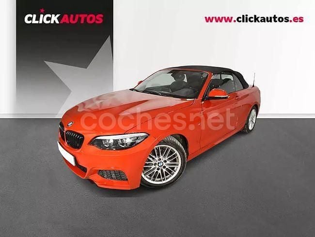 Rojo Usado 2019 BMW 218 Shadowline Descapotable | 20.900 € (Buen precio) - Imagen 1/4