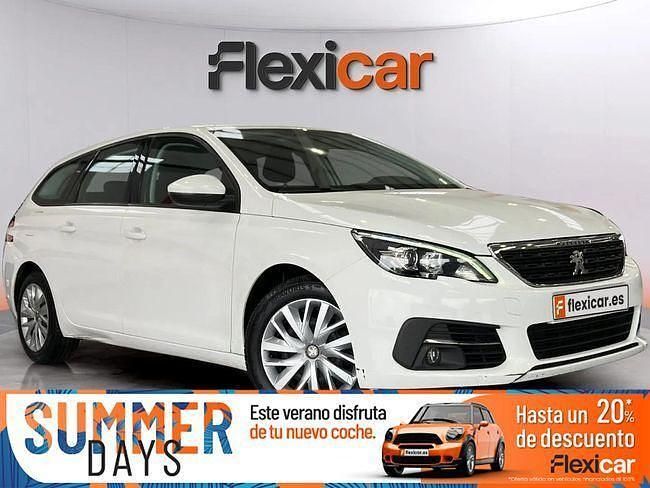 Blanco Usado 2020 Peugeot 308 Active Familiar | 10.790 € (Precio justo) - Imagen 1/4