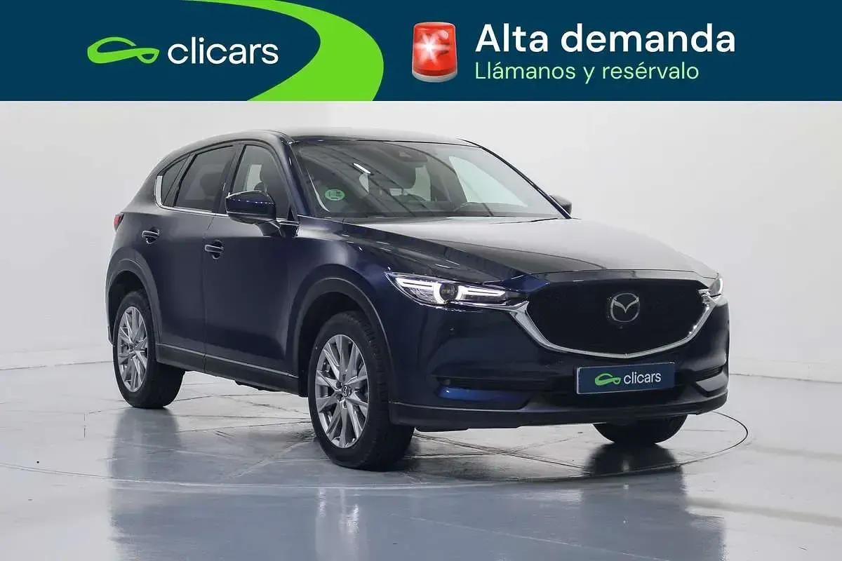 Usado Mazda CX-5 165 CV (121 kW) 2021 Azul SUV