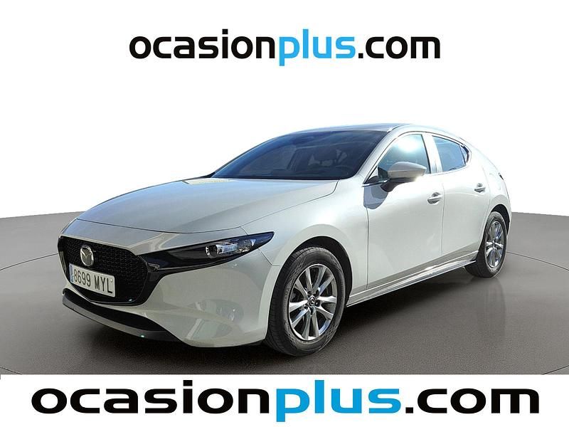 Blanco Usado 2025 Mazda 3 Prime-Line Berlina | 22.591 € - Imagen 1/4