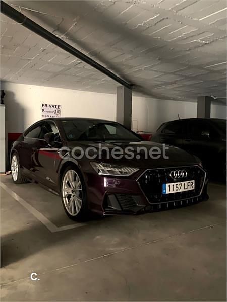 Violeta / lila Usado 2020 Audi A7 Exclusive Berlina | 40.900 € (Super precio) - Imagen 1/4
