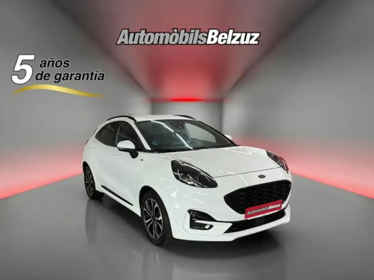Usado Ford Puma ST-Line 125 CV (91 kW) 2020 Blanco SUV