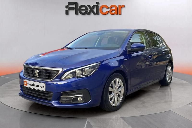 Usado Peugeot 308 Access 131 CV (96 kW) 2020 Azul Berlina