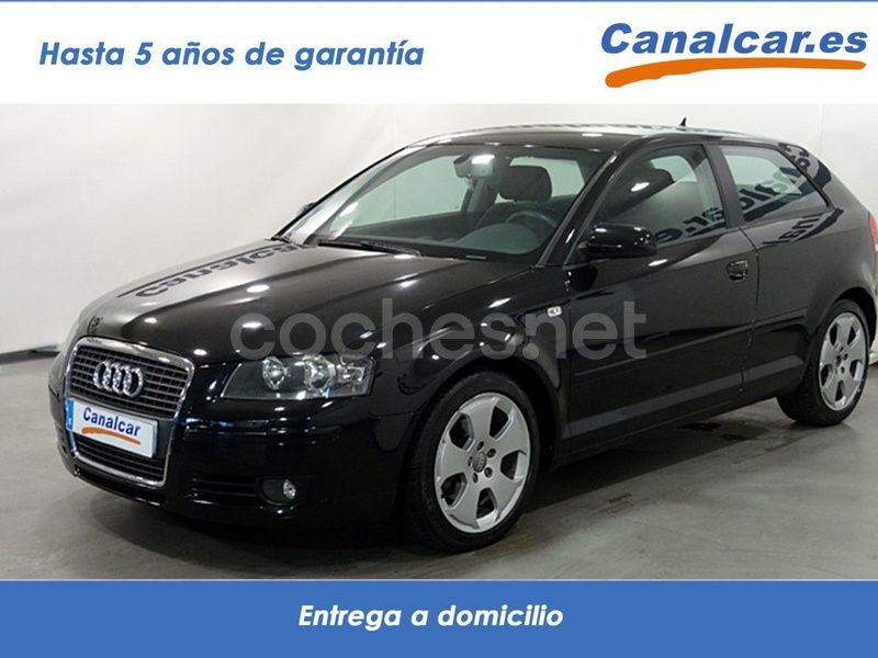 Negro Usado 2006 Audi A3 Ambition Utilitario | 6925 € (Precio justo) - Imagen 1/4