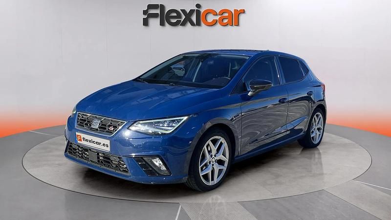 Usado Seat Ibiza FR 150 CV (110 kW) 2019 Azul Berlina