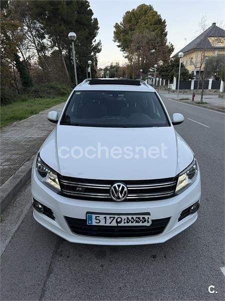 Blanco Usado 2013 VW Tiguan R-line BlueMotion SUV | 15.800 € (Precio justo) - Imagen 1/4