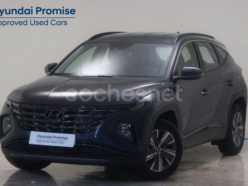 Azul Usado 2024 Hyundai Tucson SUV | 25.500 € (Precio justo) - Imagen 1/4
