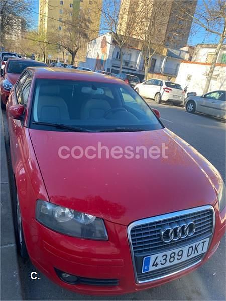 Usado Audi A3 Ambition 140 CV (102 kW) 2005 Rojo Utilitario