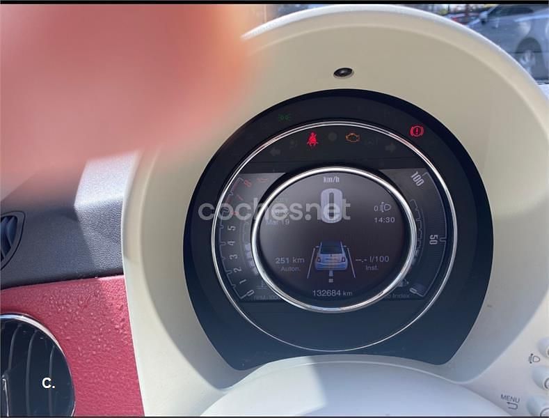 Usado Fiat 500 69 CV (50 kW) 2017 Beige Berlina