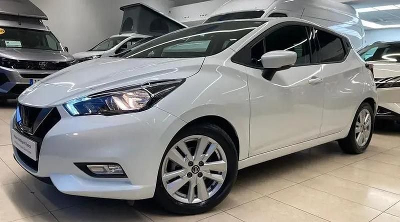 Glaze white (metalizado) Usado 2019 Nissan Micra N-Connecta | 11.250 € (Buen precio) - Imagen 1/4