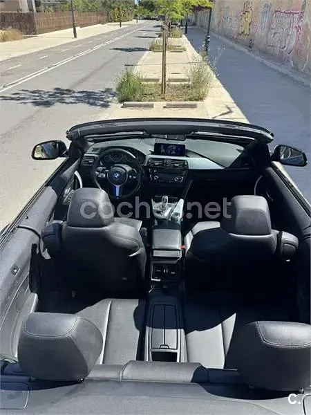 Usado BMW 420 M Sport 190 CV (139 kW) 2014 Negro Descapotable