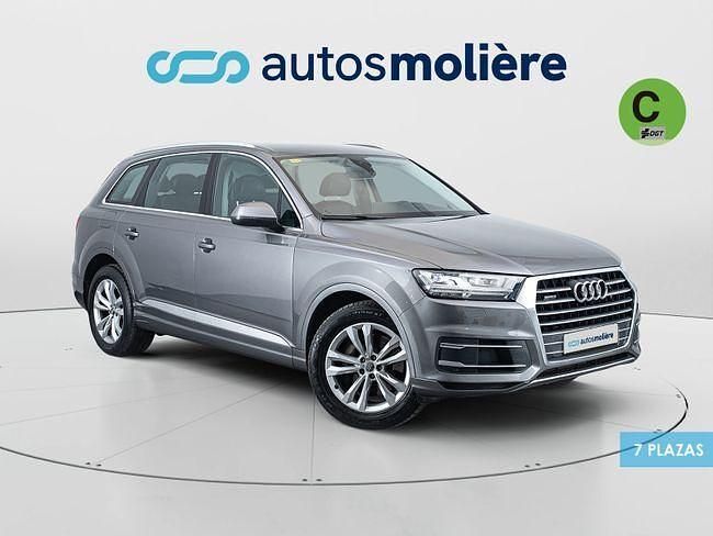 Usado Audi Q7 Design 218 CV (160 kW) 2017 Gris SUV