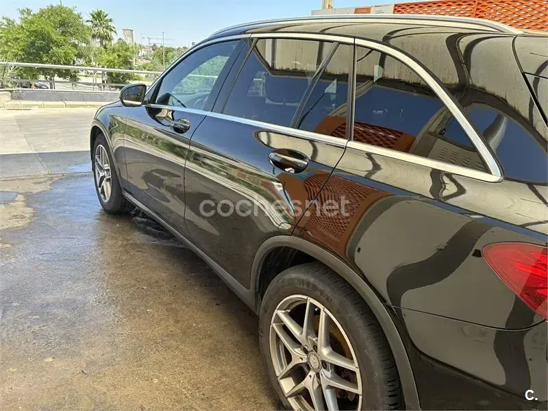Usado Mercedes GLC220 AMG Edition 1 170 CV (125 kW) 2016 Negro SUV