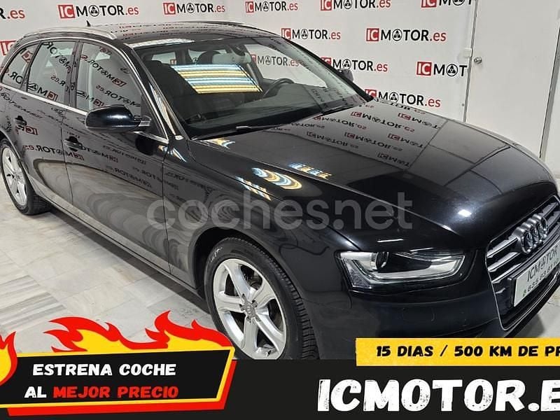 Usado Audi A4 Attraction 170 CV (125 kW) 2013 Negro Familiar