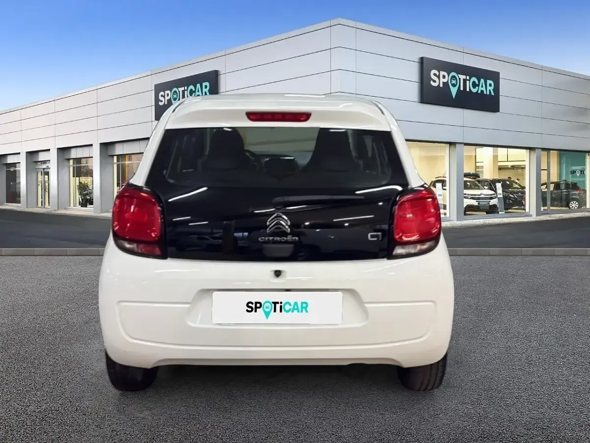 Usado Citroën C1 72 CV (52 kW) 2020 Blanco Utilitario