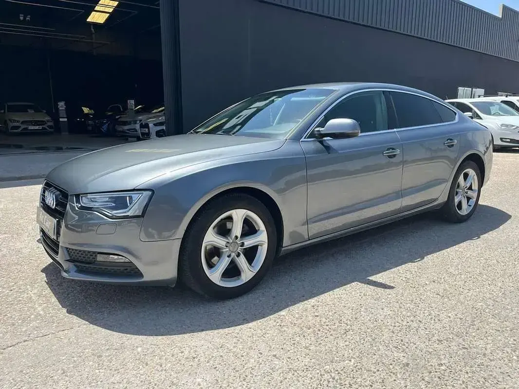 Usado Audi A5 Sportback 143 CV (105 kW) 2013 Gris Utilitario