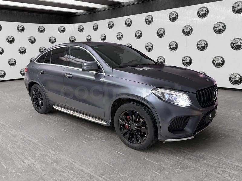 Usado Mercedes GLE350 258 CV (189 kW) 2015 Gris / plata Coupe