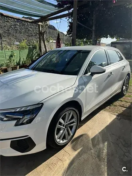 Usado Audi A3 Advanced Plus 110 CV (80 kW) 2022 Blanco Berlina