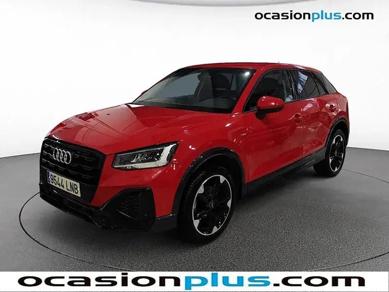 Rojo Usado 2021 Audi Q2 S-Line SUV | 21.728 € (Precio justo) - Imagen 1/4