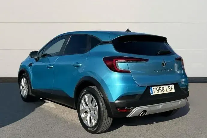 Usado Renault Captur Intens 91 CV (66 kW) 2021 Azul SUV