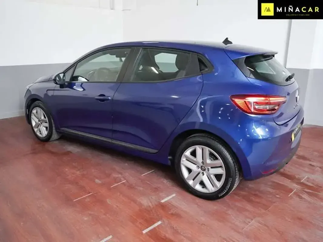 Usado Renault Clio Zen 91 CV (66 kW) 2021 Azul Utilitario