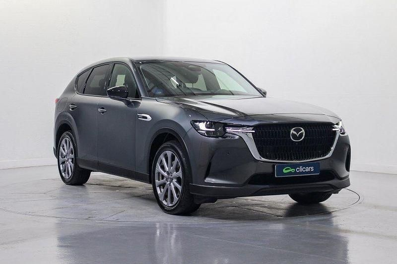 Usado Mazda CX-60 Exclusive-Line 327 CV (240 kW) 2022 Gris SUV