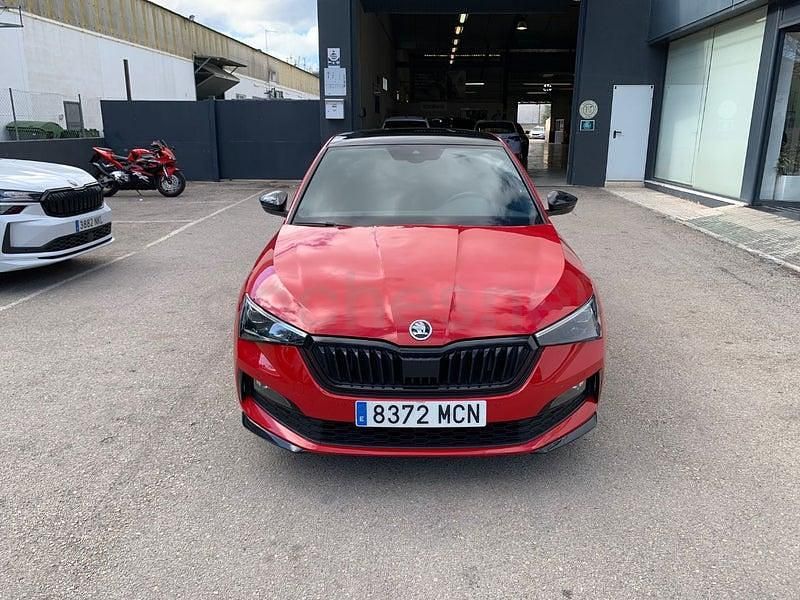 Usado Skoda Scala Monte Carlo 150 CV (110 kW) 2022 Rojo Utilitario