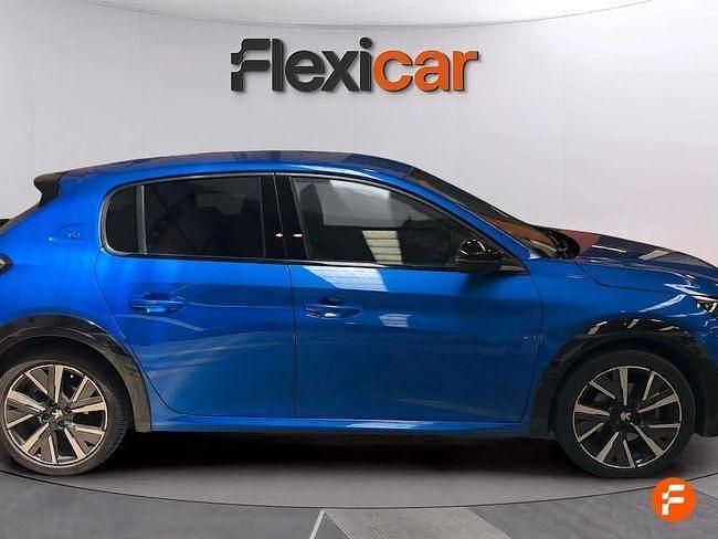 Usado Peugeot 208 GT 100 CV (73 kW) 2021 Azul Utilitario